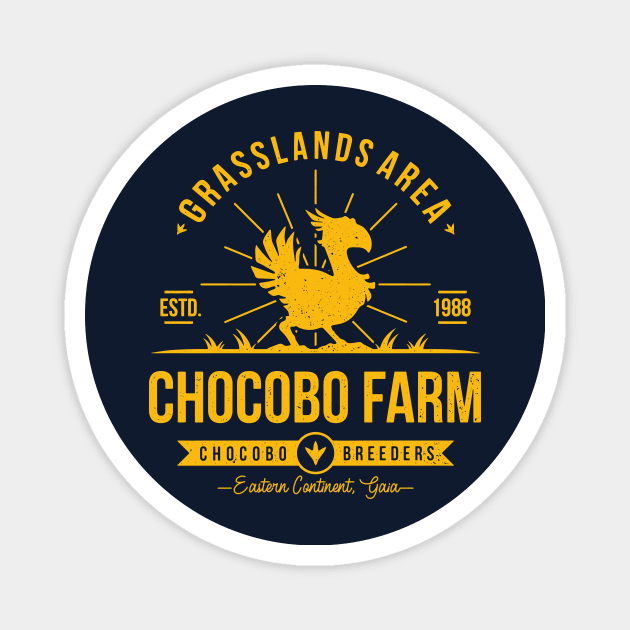 Chocobo Farm Magnet by Alundrart